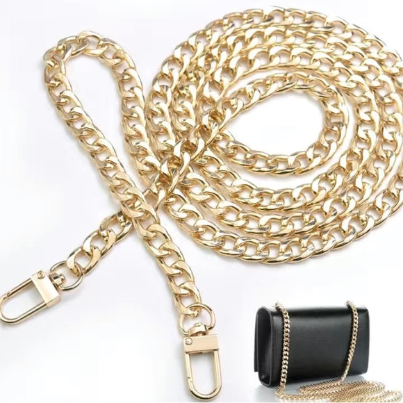 🎉Host Pick🎉🆕47.2inch Purse Replacement Flat Chain Strap - Picture 2 of 5